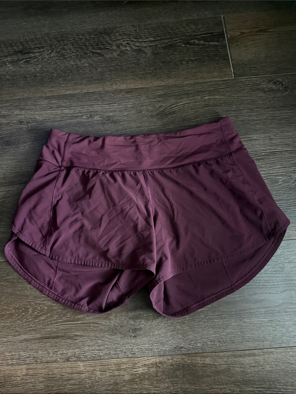 Women’s Running Shorts - maroon